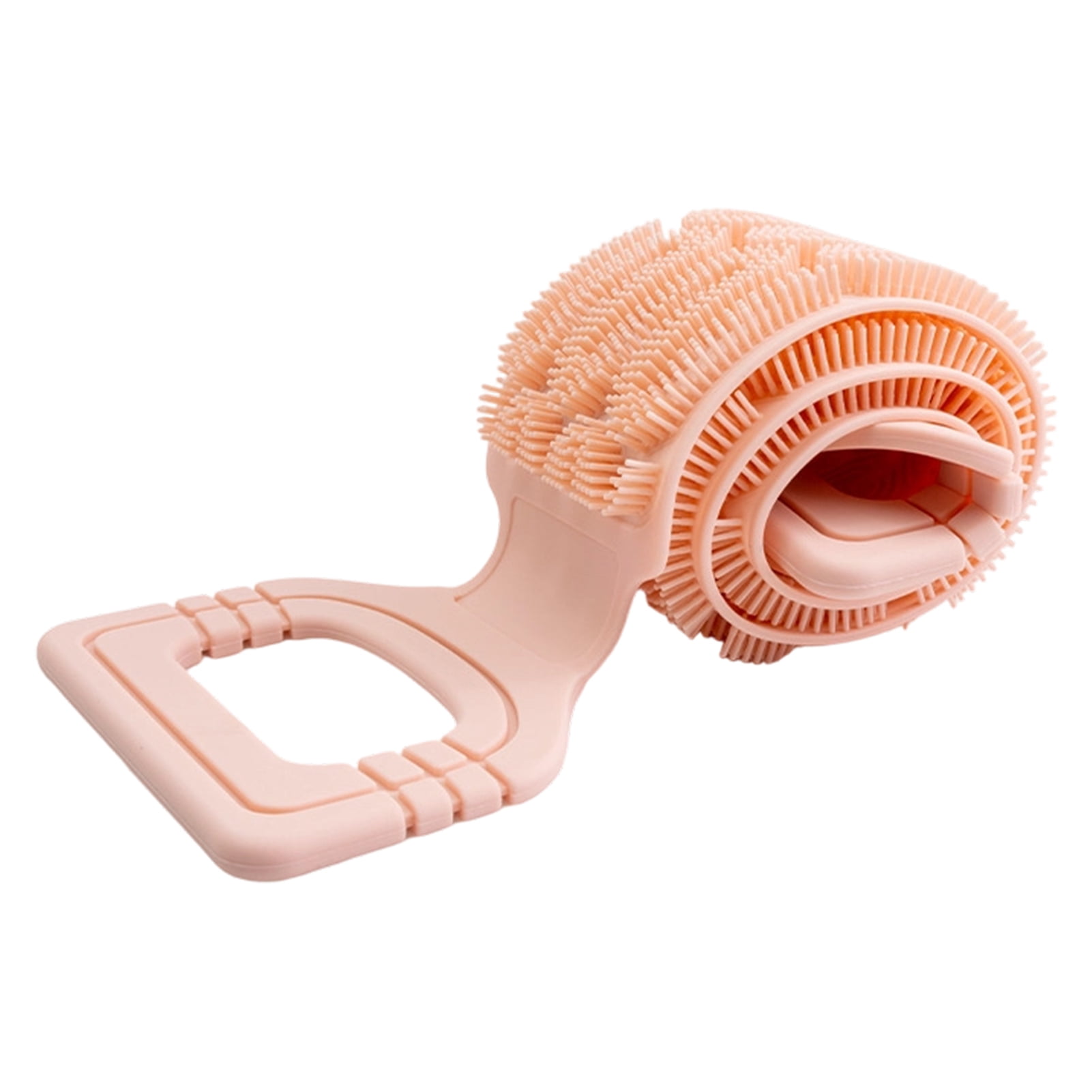Silicone Back Scrubber, Double-Sided Exfoliating with Dual Handles ...