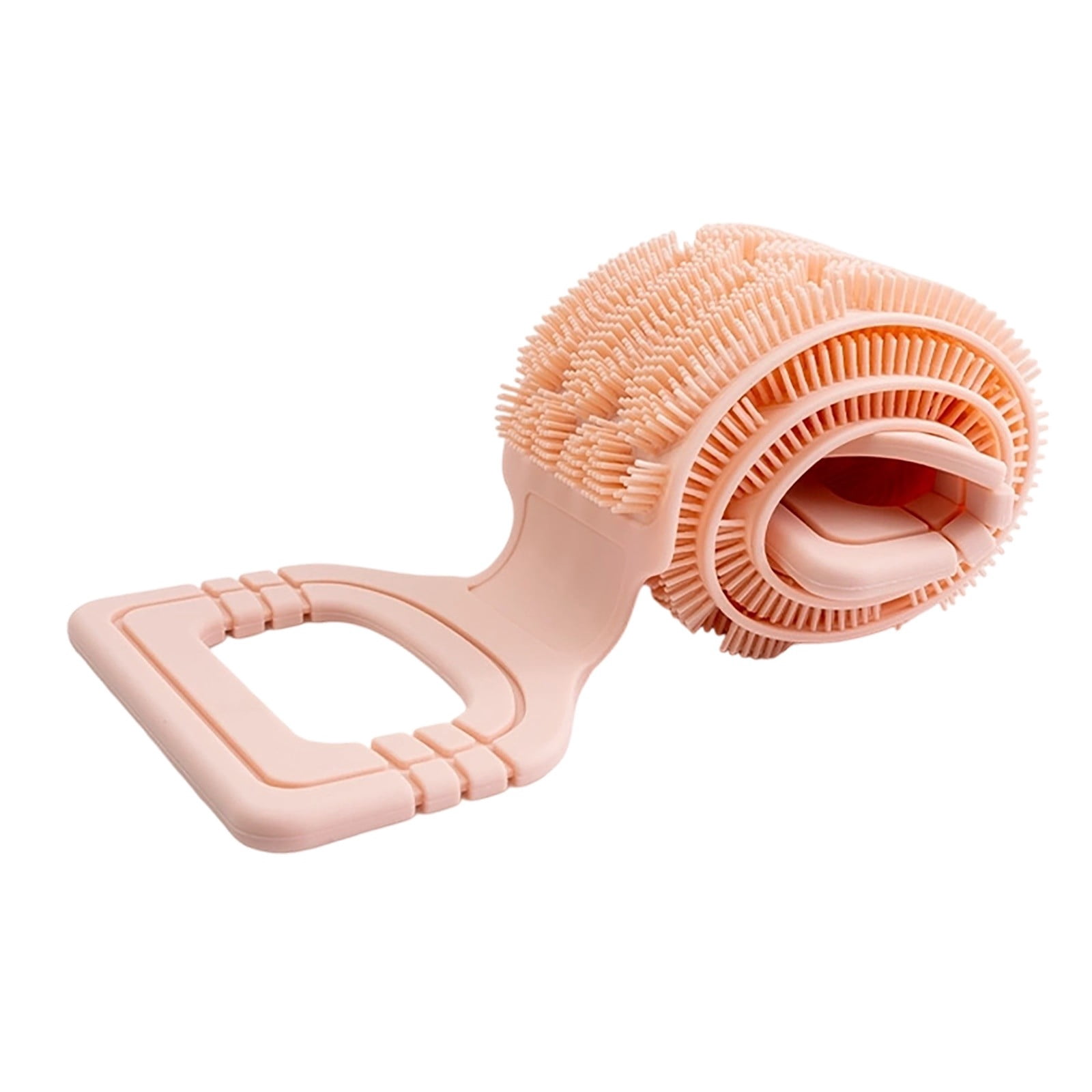Silicone Back Scrubber With Handles For Shower Bath Body Cleaning Long ...