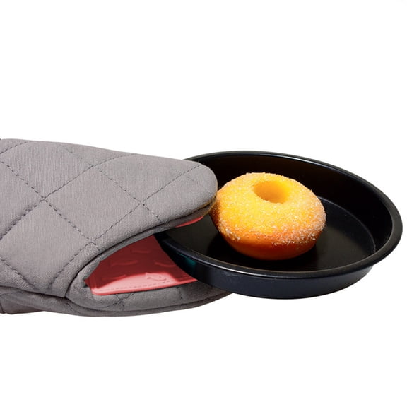 Silicone Baking Glove | Heat Resistant Kitchen Oven Mitt | Non-Slip Soft Insulation Glove | High Temperature Safe | Easy Clean | Left & Right Hand Use | 1PC | 20.5x15x2cm