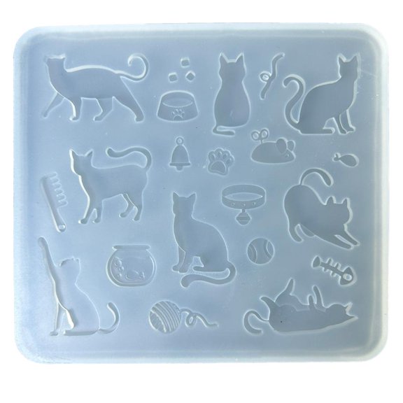 Silicone Baking Kitchen Tool Cats Shape Silicone Candy Silicone Texture Candy Food Silicone