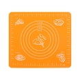 thumbnail image 1 of Silicone Baking Mat 11"X10" for Pizza And Pastry, Non-Stick Dough Rolling Sheet, Heat Resistant Cookie Baking Liner, Reusable Kitchen Cooking Tool, A Graduated Kneading Mat/Silicone Pad, 1 of 6