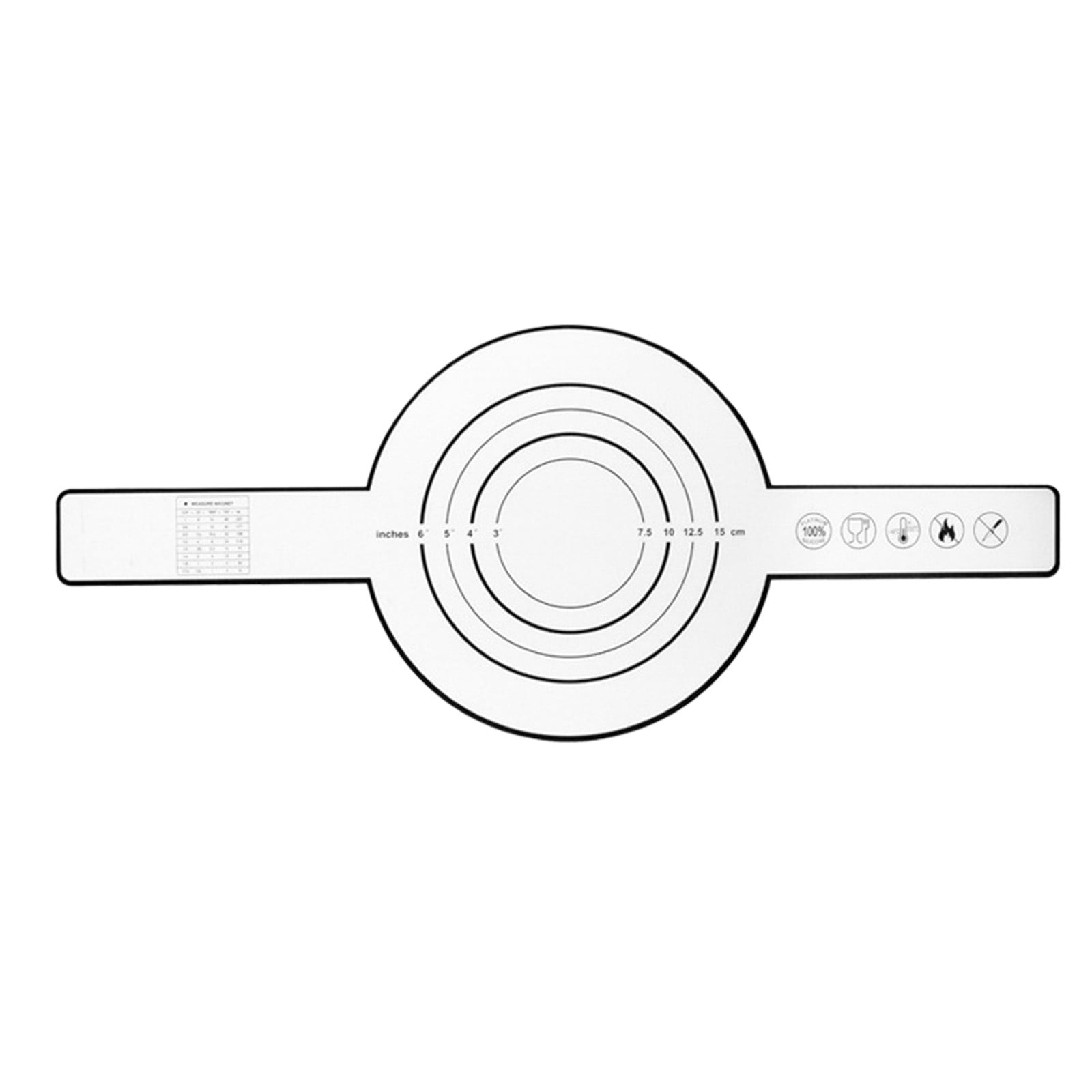 Silicone Baking Mat 8.3 Inches Silicone Bread Sling Dough Mat For Dutch