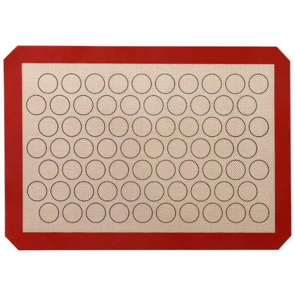 Silicone Baking Mat Circles Pattern Non Stick Multifunction Cookies Bakery Sheet for Kitchen