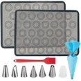 Silicone Baking Mat, Macaron Oven Mat, Pastry Mat, Pastry Utensils