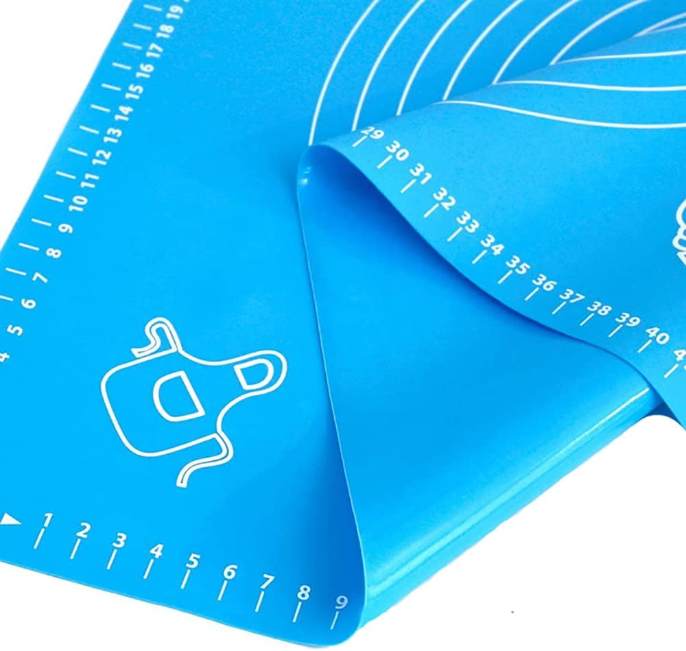 Silicone Baking Mat with Measurements - |Non Slip Non Stick| Pastry ...