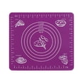 thumbnail image 1 of Silicone Baking Mat,Non-Slip Pastry Mat for Rolling Dough,Pie Crust & Fondant,Bread Mat Dough Mat with Measurement,Silicone Mats for Baking,Dough Rolling Mat,Clay Mat,Baking Supplies,1Pc,11.4"x10.2", 1 of 6