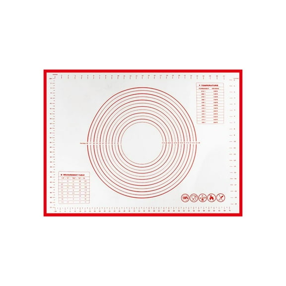 Silicone Baking Mat, Non Stick Extra Thick Baking Mat, Extra Large with Measurements, Dough Cookies Mat, Mat, Baking