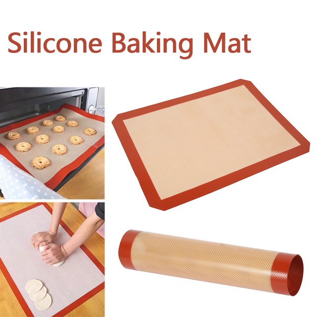 Silicone Baking Mat NonStick Food Safe Baking Mat Quarter Baking