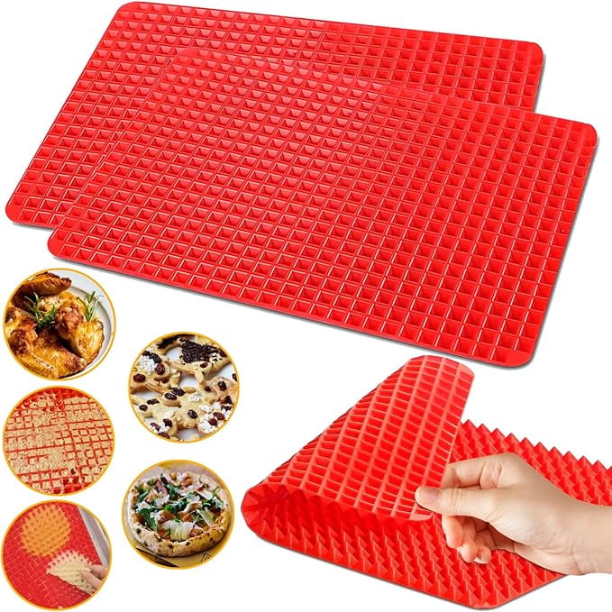Silicone Baking Mat Pyramid Sheets Cooking Pan 16