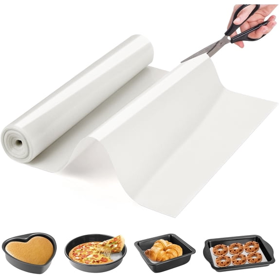 Silicone Baking Mat Roll, Cut to Size Non Stick Heat Resistant Pastry ...