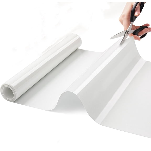Silicone Baking Mat Roll, Cut to Size Silicone Mat, 12in x 6ft Non-slip Silicone Pastry Mat, Non-Stick Reusable Air Fryer Liner, Counter Mat, Oven Liner, Freeze Dryer Mat, White