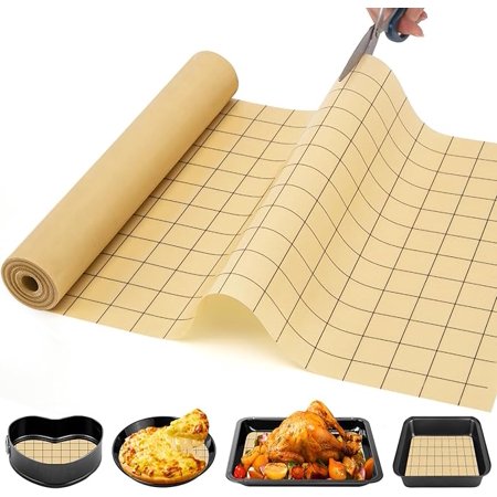 Silicone Baking Mat Roll - Heat Resistant Baking Macaron Bread Mat, Non-stick Pastry Mat, Reusable Dough Rolling Mat, Non Slip Countertop Protector Mat, Silicone Pan Liner, Oven Mat