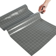 Silicone Baking Mat Roll Non Stick Oven Liner Reusable Pastry Mat Heat Resistant Baking Sheet Easily Cut 15.7x63 inch Gray