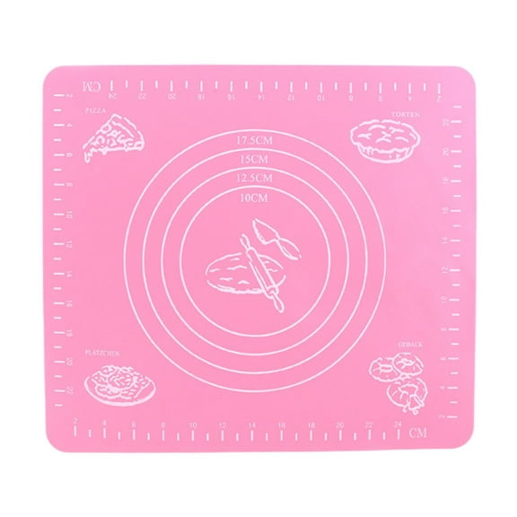 Silicone Baking Mat Rolling Dough Pastry Mat With Measurements Non Stick Non Slip Surface For Kitchen Baking Cooking Pastry Making Easy To Clean Reusable Kitchen Tool