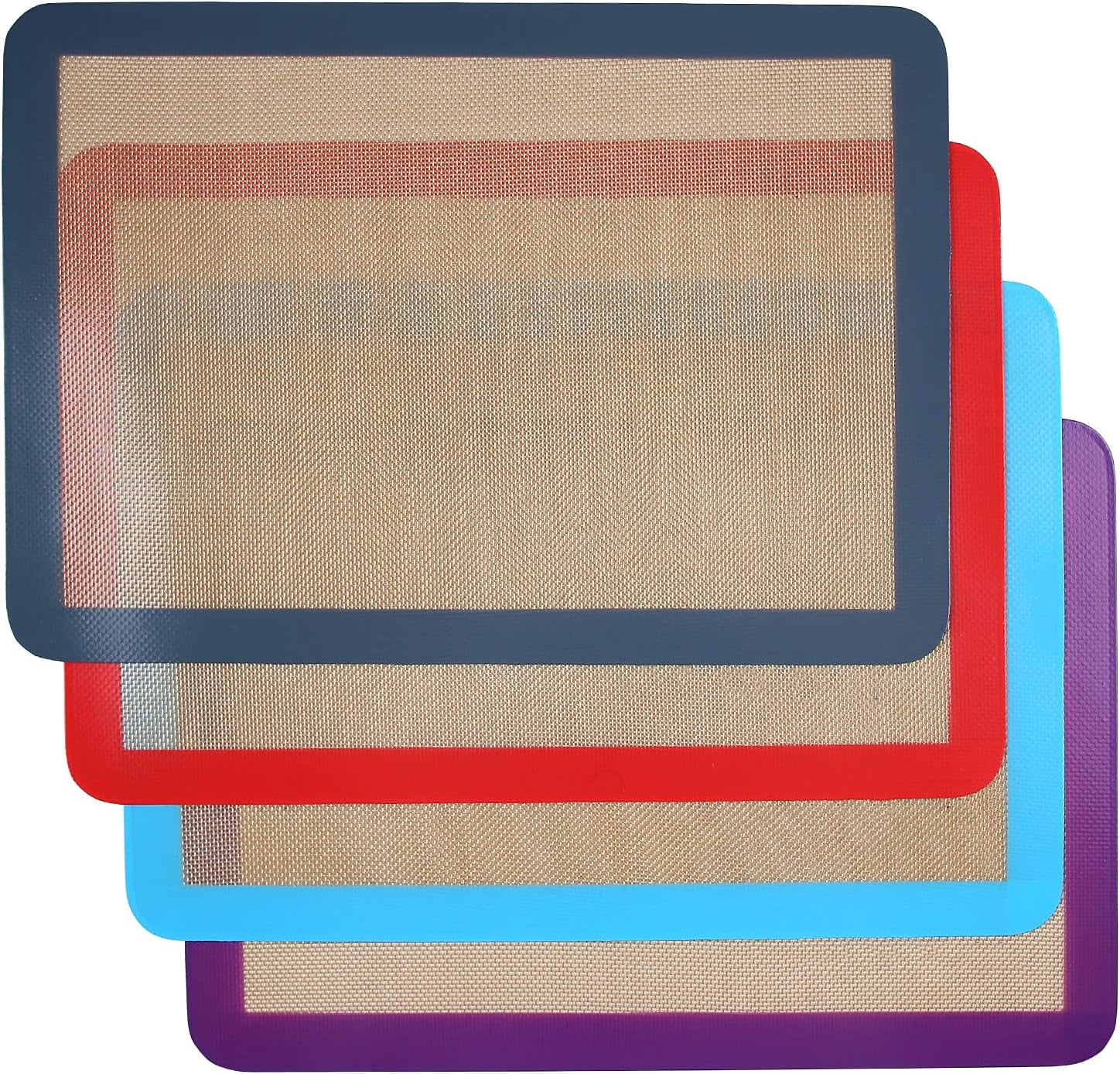 Silicone Baking Mat Set Reusable Heat Resistant Non Stick Baking Mat for Oven
