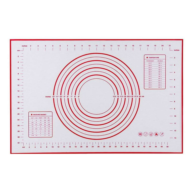 Silicone Baking Mats Non Stick Pastry-Mat with Measurement