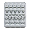 thumbnail image 1 of Silicone Baking Mold Blue Basketball Shaped Non-Stick Cake Candy Soap Tray For DIY Pastry Chocolate Making 1 Piece, 1 of 7