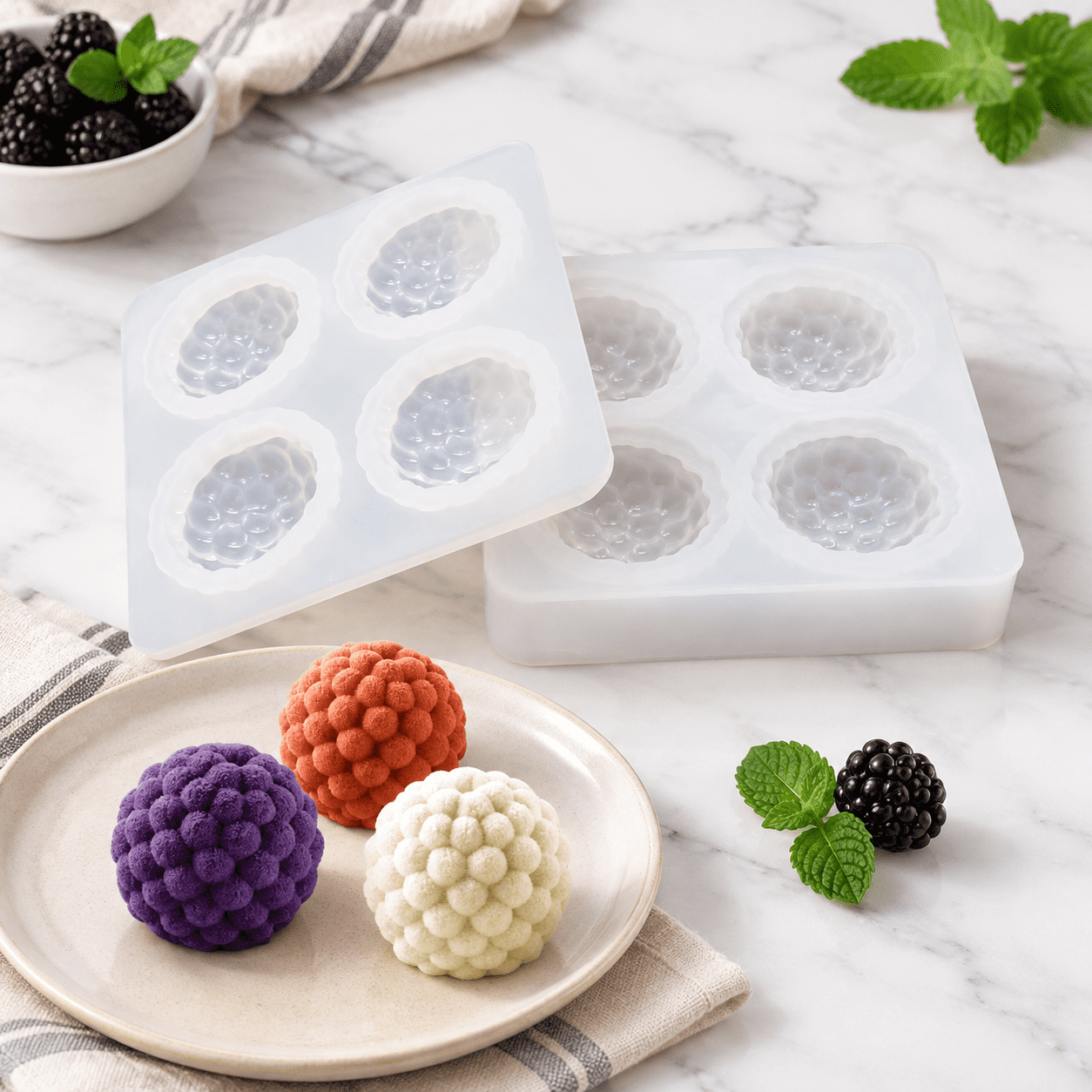 Silicone Baking Mold Non-stick Pastry Chocolate Cake Dessert DIY ...