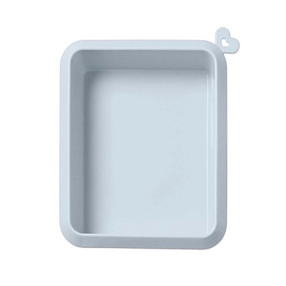 Silicone Baking Pan 9x11 Inch Nonstick Rectangular Cake Mould, Flexible Heat Bakeware for Bread Loaf, Brownies, Lasagna, Oven and Freezer Safe DIY Baking Tool