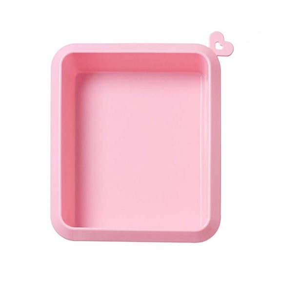 Silicone Baking Pan 9x11inch Nonstick Silicone Mould Rectangular Cake Mould Heat Bakeware Bread Loaf Moulds DIY Baking Tool