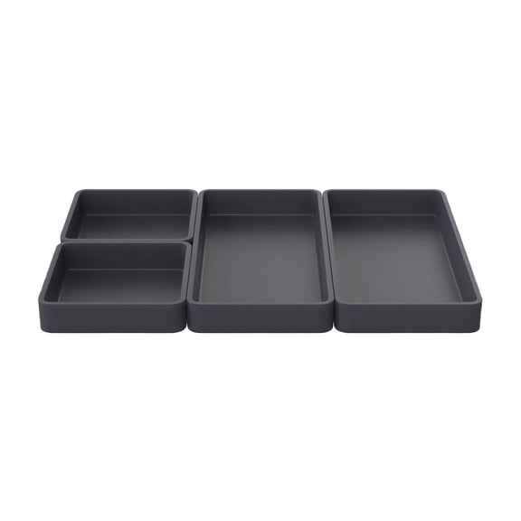 Silicone Baking Pan Set  Heat Non Stick 4 Piece Bakeware For Oven Grilling Roasting & Baking
