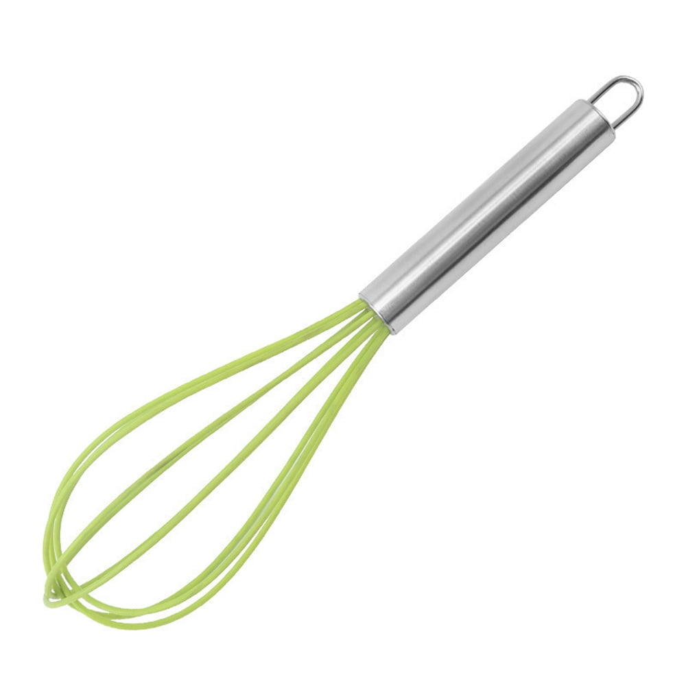 Walfos Silicone Whisk, Rubber Whisks for Cooking, Baking (12,10,8 inch) -  Heat Resistant Kitchen Whisks for Non-stick Cookware, Balloon Egg Beater