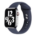 thumbnail image 1 of Silicone Band Compatible for Apple Watch Bands 40mm 44mm 38mm 42mm 41mm 45mm, Soft Replacement Strap Sport Wristband for iWatch SE Series 7/6/5/4/3/2/1 Women Men Sport Edition, 1 of 8