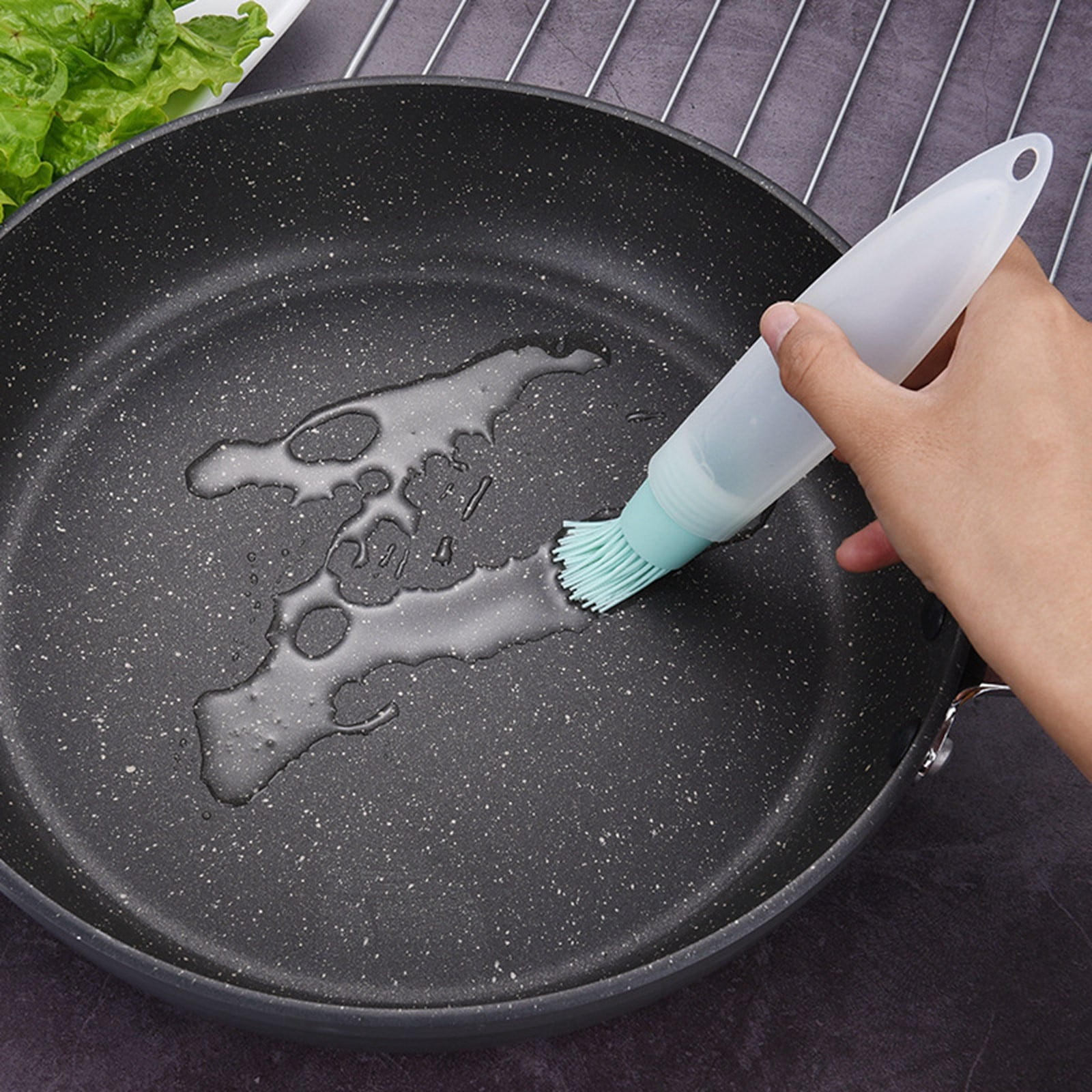 Silicone Basting Brush for Outdoor Grilling Indoor Baking Kitchen ...