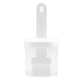 thumbnail image 1 of Silicone Basting Pastry Brush,2.87x6.5inch Barbecue Brush with Container,Heat Resistant Oil Sauce Brush for BBQ Grilling Baking and Pastries(White), 1 of 6