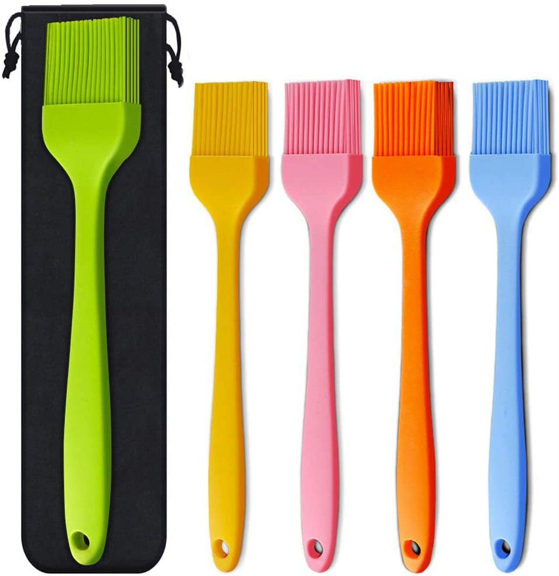 Silicone Basting Pastry Brush Cooking Brush for Oil Sauce Butter