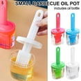 thumbnail image 1 of Silicone Basting Pastry Brush,Heat Resistasnt Basting Pastry Brushes, Brush Container for Oil Sauce and Marinades,Multi-functional Kitchen Cooking Tools for Baking Cooking Grill Spread Oil, 1 of 10