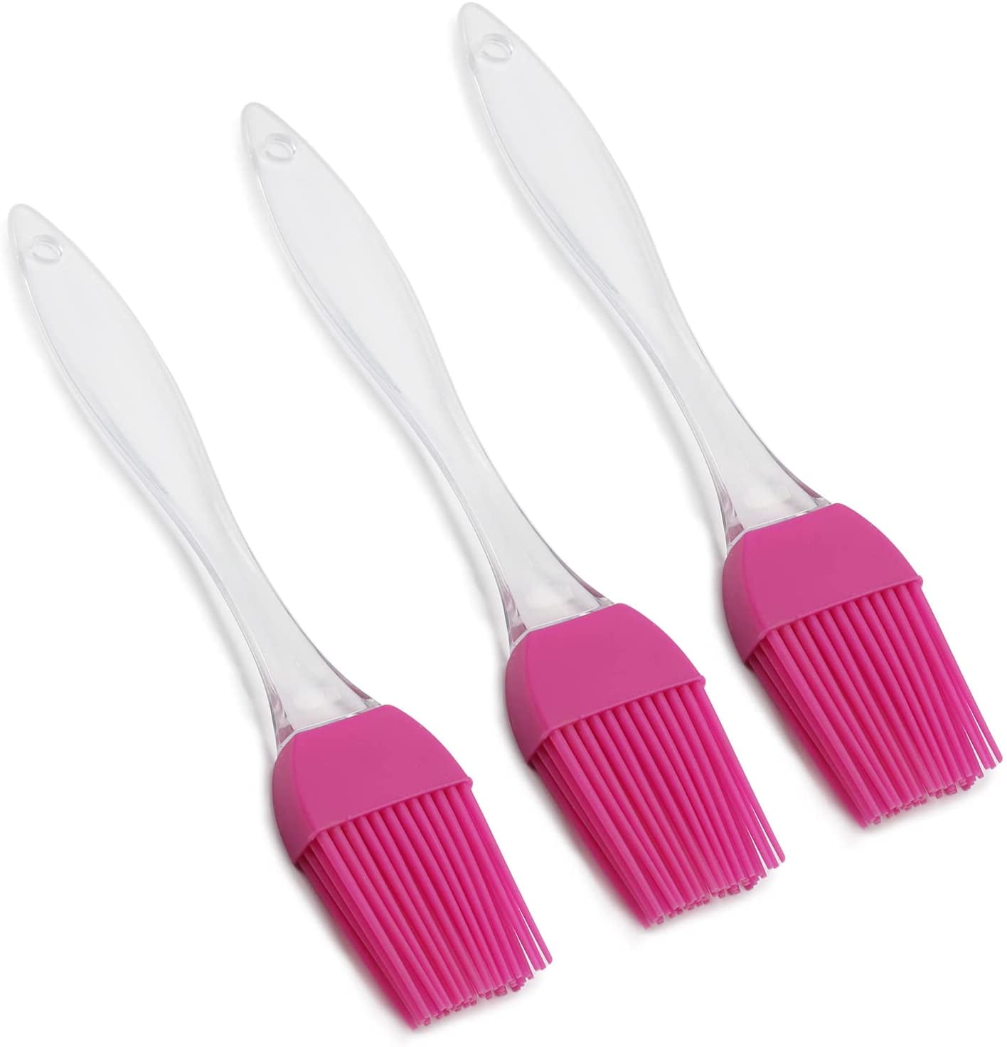 Silicone Basting Pastry Brushes, for BBQ Meat, Cakes & Pastries