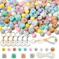 thumbnail image 1 of Silicone Beads, 120pcs Silicone Beads for Keychain Making, 1 of 6