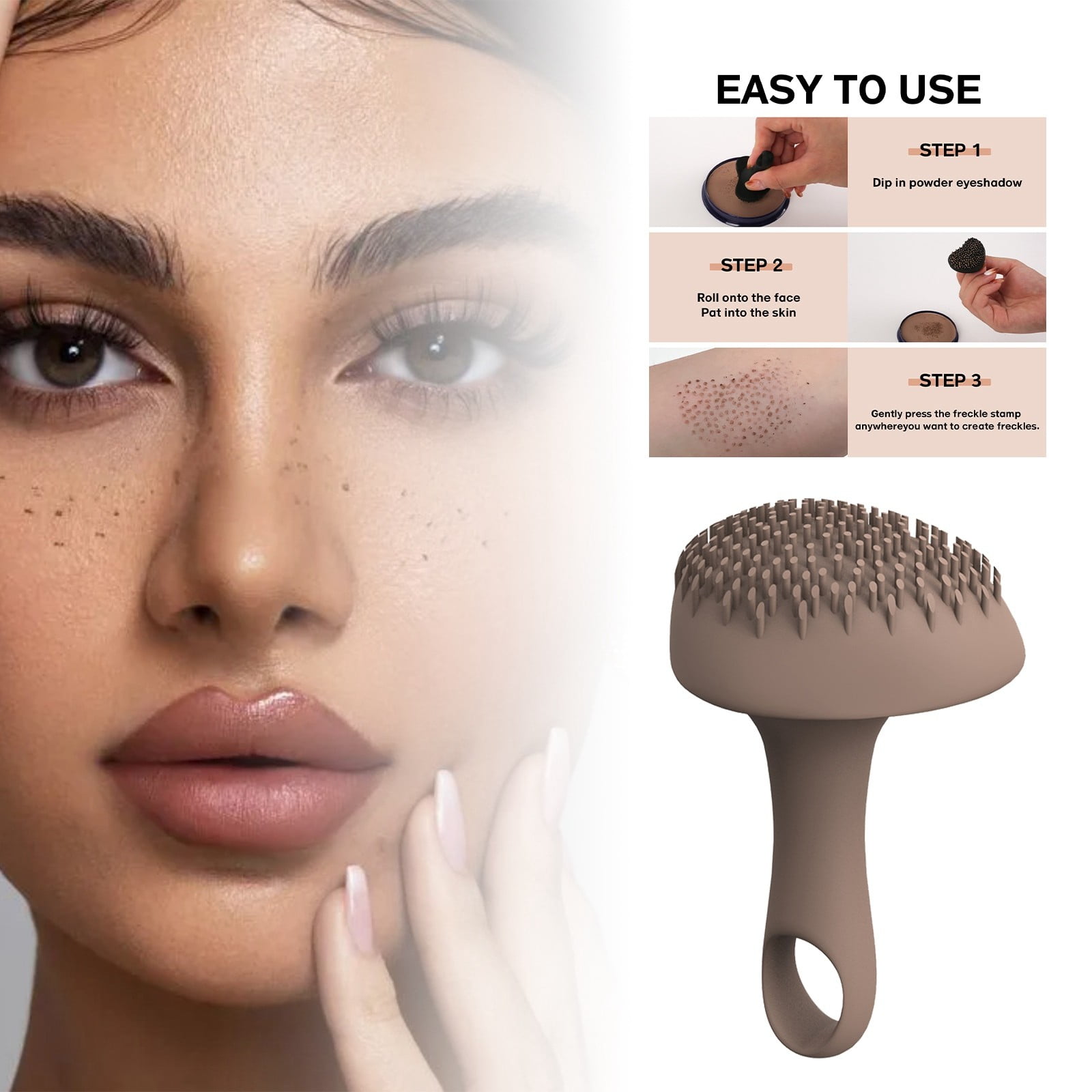 Silicone Beauty Pen Stamp Contouring Auxiliary Beauty Tool Natural Pen