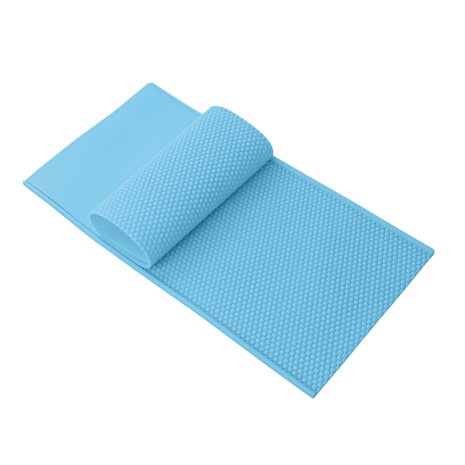 Silicone Beeswax Foundation Press Mold with Honey Scraper, 5.4mm Honeycomb 2 Sheets Non-Stick Reusable for Beekeeping and Candle Making Supplies (Blue)