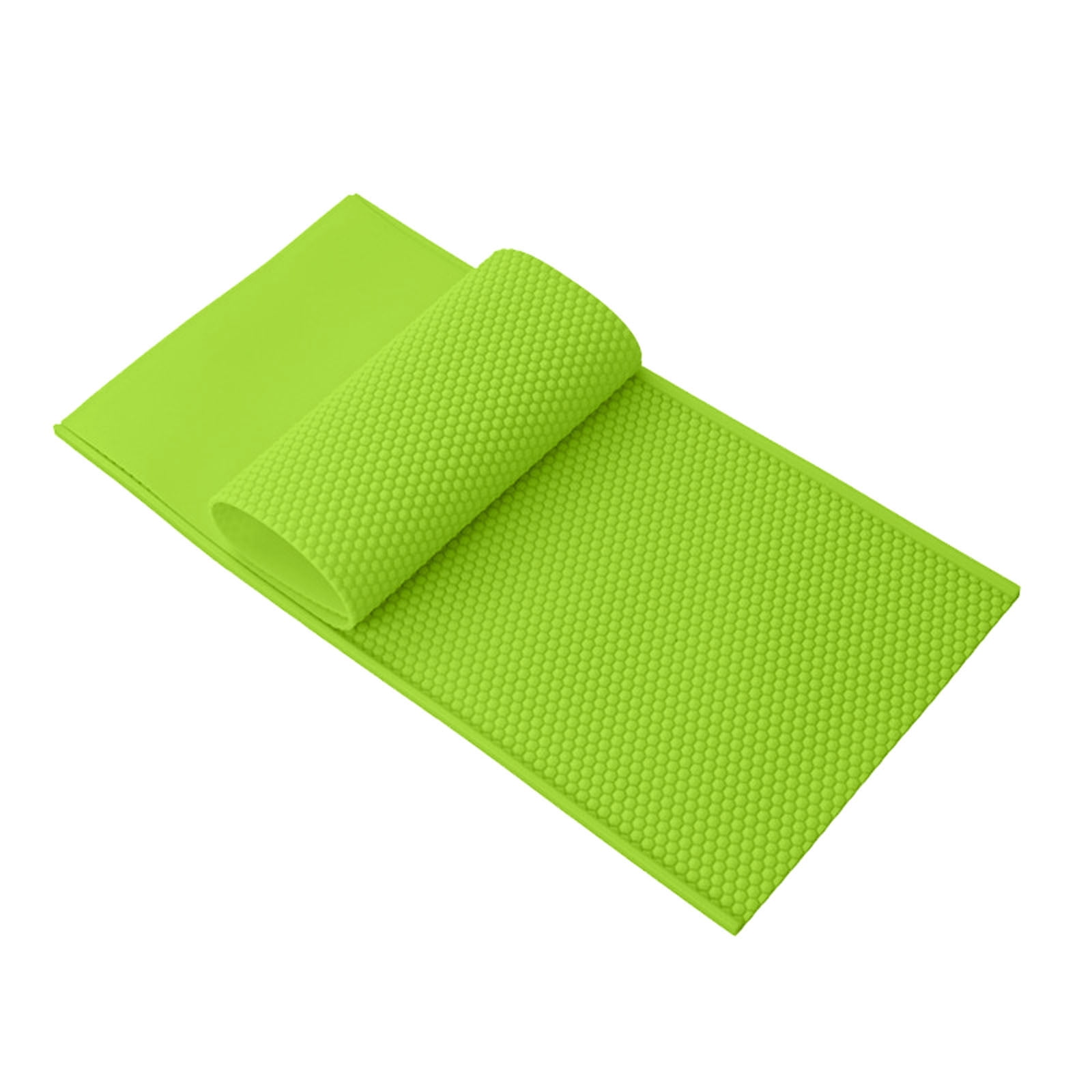 Silicone Beeswax Foundation Press Mold with Honey Scraper, 5.4mm Honeycomb 2 Sheets Non-Stick Reusable for Beekeeping and Candle Making Supplies (Green)