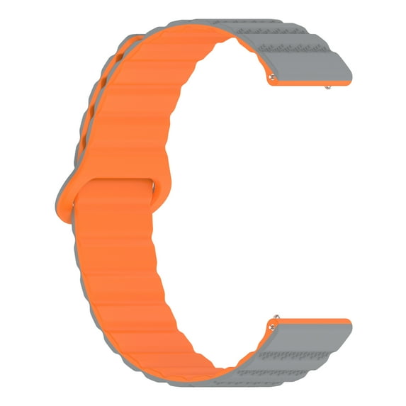 Silicone Belt Sport Strap Wristband With Strong Clasp For 18mm/20mm/22mm Smartwatch Choose From Multiple Color