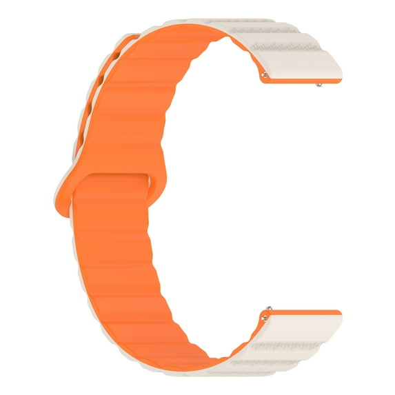 Silicone Belt Sport Strap Wristband With Strong Clasp For 18mm/20mm/22mm Smartwatch Choose From Multiple Color