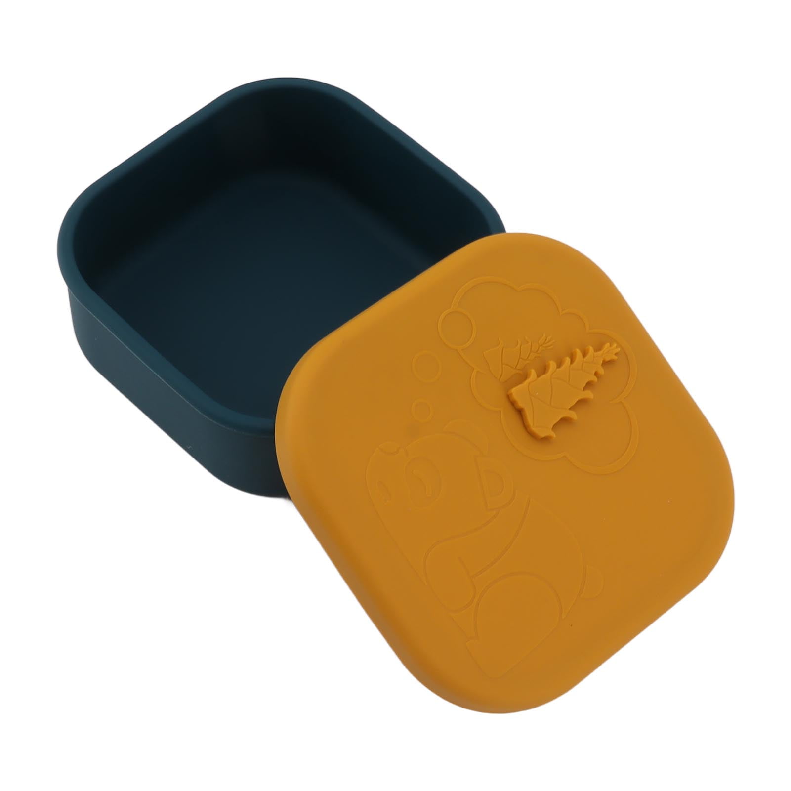 Silicone Bento Boxes Lunch Container, Reusable Food Storage Containers