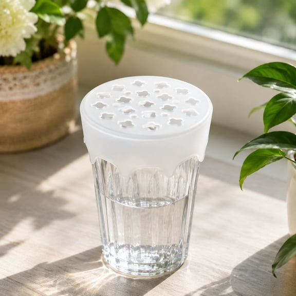 Silicone Bloom Arranging Grid Reusable Vase Twig Holder Star Hole Floral Spacer Bouquet Fixing Stopper For Home Decor