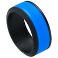 thumbnail image 1 of Silicone Blue Band Ring, Size 9, 1 of 1