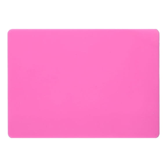 Silicone Board Is Used For Craft And Jewelry Casting Mold Pads, High-Quality Silicone Placemats, Multi-Purpose Pads, Non Stick, Anti Slip, Heat-Resistant Pink S Mold making silicone