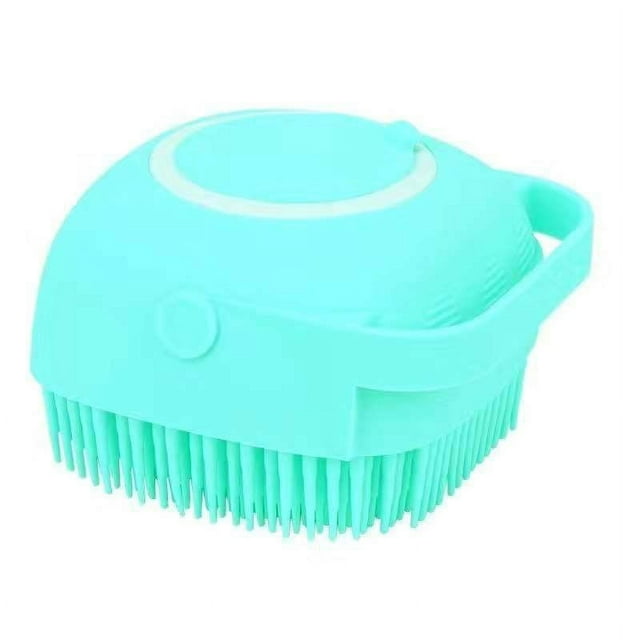 Silicone Body Bath Brush Exfoliating Scrubber Shower Soft Bristle ...