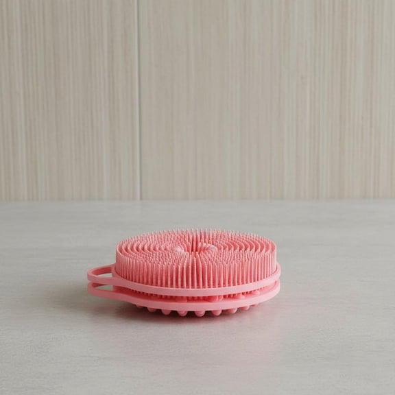 Silicone Body Scrubber, Anti Cellulite Massage Scrubber, Exfoliating Shower Brush for Men & Women, Removes Dead Skin, Reduces Cellulite, Improves Circulation, Fast Dry, Non Slip