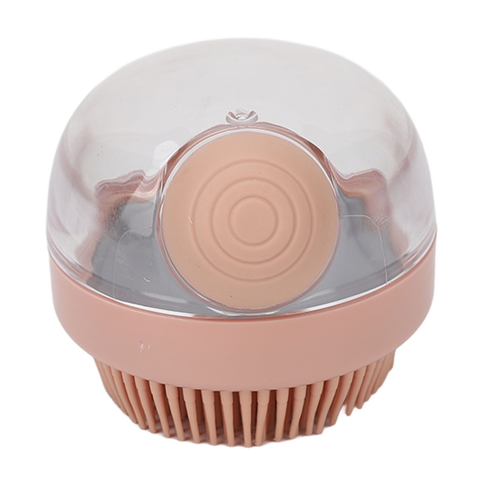 Silicone Body Scrubber with Soap Dispenser Lathers Well Exfoliating