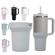 Silicone Boot for Stanley Tumbler 40 oz & HydroFlask Travel Tumblers 40oz Cup, Durable Bottom Cover Accessory