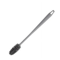 Silicone Bottle Brush Long Handle Flexible Scrubber for Water Bottles Wine Glasses Cups Cleaning with Reinforced Handle 360 Degree Cleaning Brush Durable TPR Material