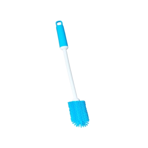 Silicone Bottle Cleaning Brush, Flexible TPR Soft Bristle Wear Resistant Structure, Deep Gap Cleaning Scrubber for kitchen tableware, baby milk bottles, thermal cups and daily food container washing