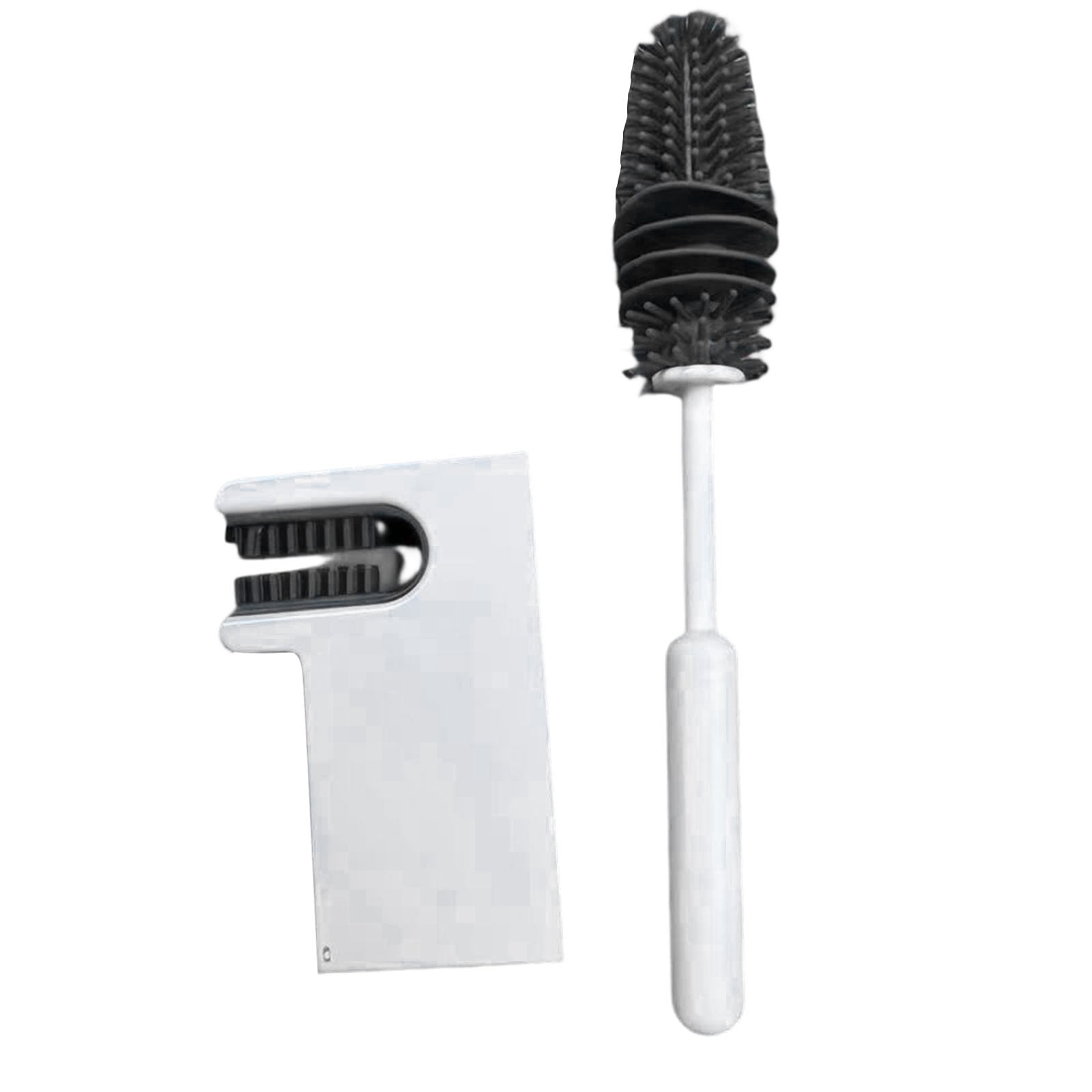 Silicone Bottle Cleaning Brush Set Long Handle Cup Cleaner Brusher For Baby Bottles Water