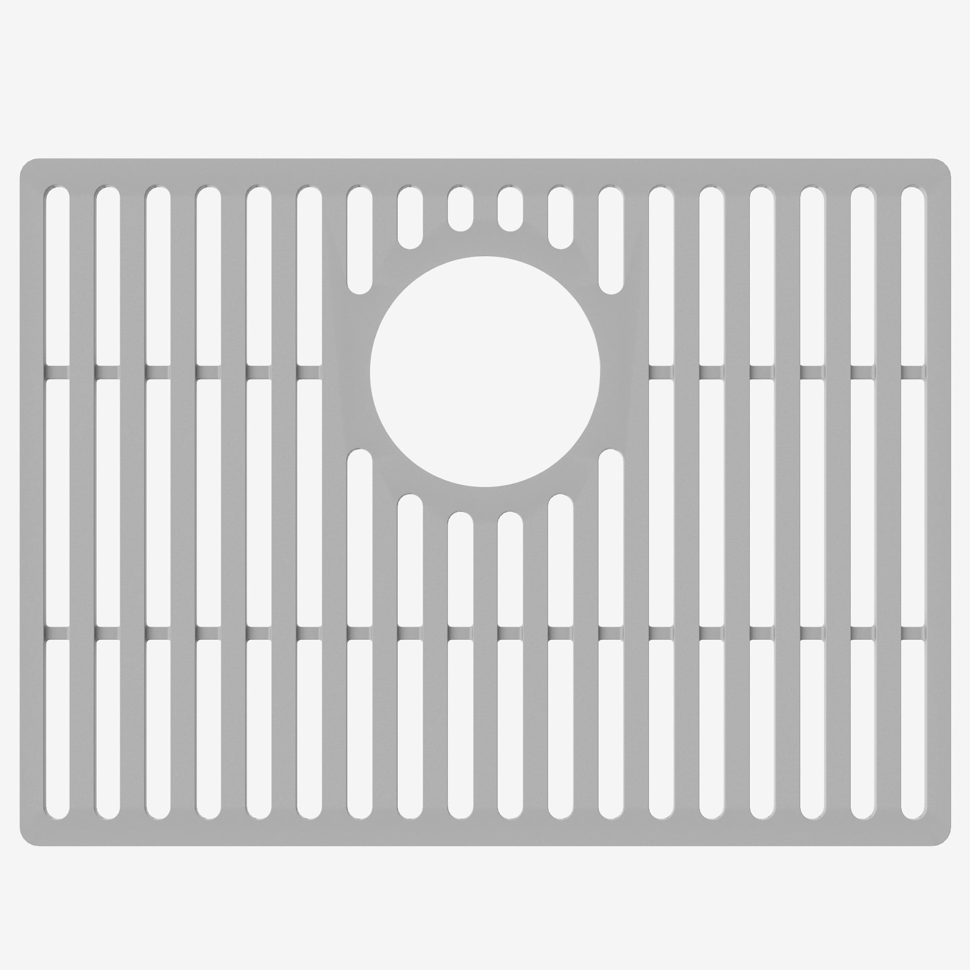 VIGO 19 in. Silicone Kitchen Sink Protective Bottom Grid For Single ...